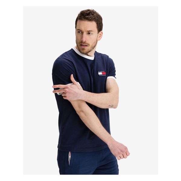 Tommy Hilfiger Badge Ringer T-shirt Tommy Jeans - Men