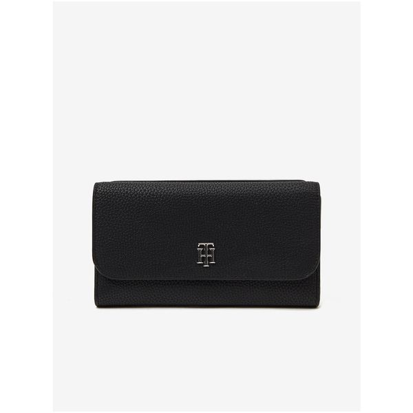 Tommy Hilfiger Black Women's Large Wallet Tommy Hilfiger - Women