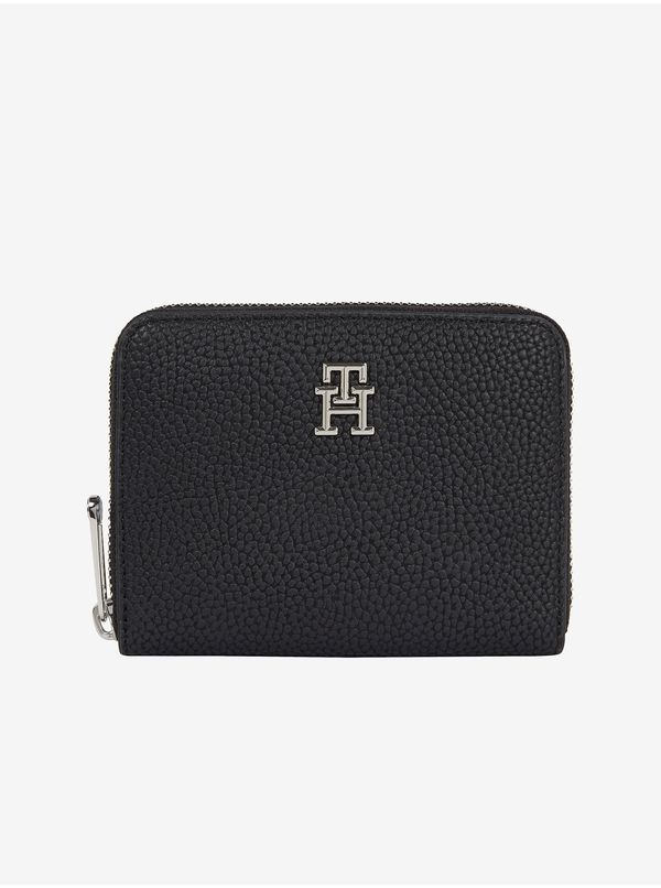 Tommy Hilfiger Black Women's Wallet Tommy Hilfiger Emblem Med ZA - Women