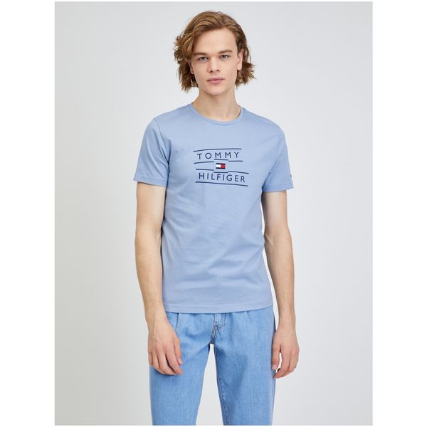 Tommy Hilfiger Blue Men's T-Shirt Tommy Hilfiger - Men