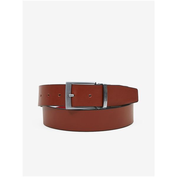 Tommy Hilfiger Brown Men's Leather Double-Sided Belt Tommy Hilfiger - Men's