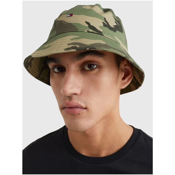 Tommy Hilfiger Green Men's Camouflage Hat Tommy Hilfiger - Men's