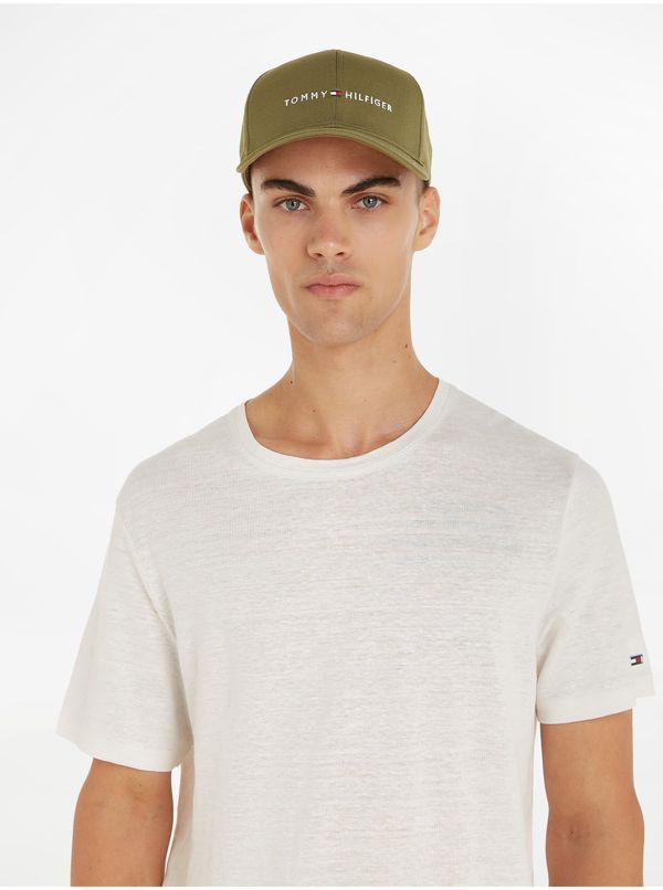 Tommy Hilfiger Khaki Mens Cap Tommy Hilfiger - Men