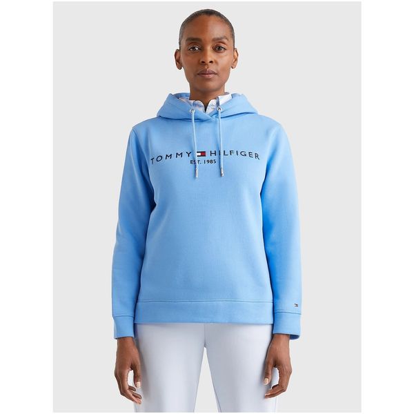 Tommy Hilfiger Light Blue Women's Hoodie Tommy Hilfiger - Women