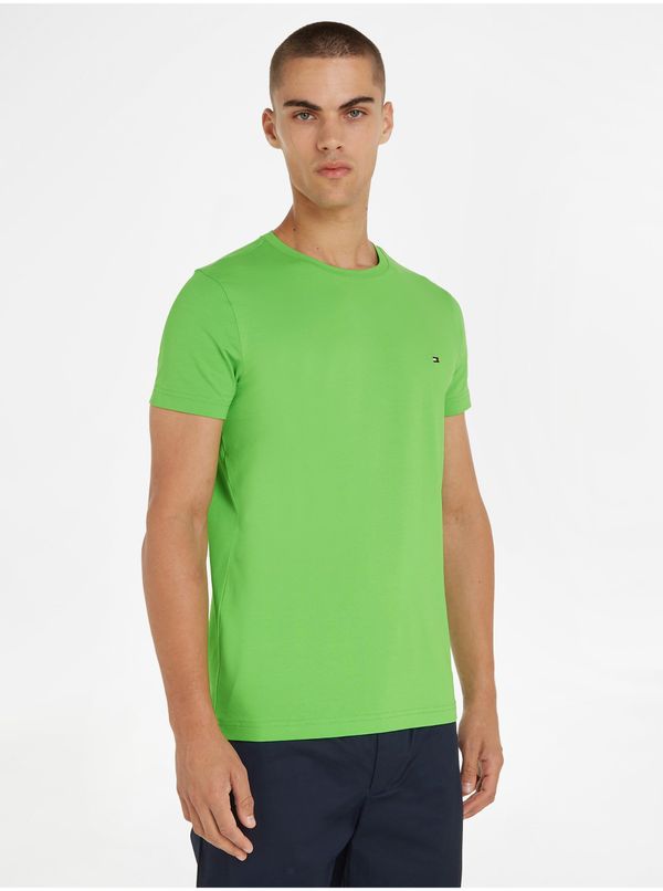 Tommy Hilfiger Light Green Mens T-Shirt Tommy Hilfiger - Men