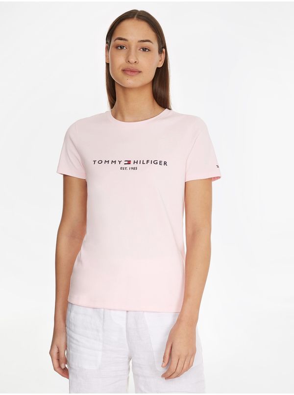 Tommy Hilfiger Light Pink Women's T-Shirt Tommy Hilfiger - Women