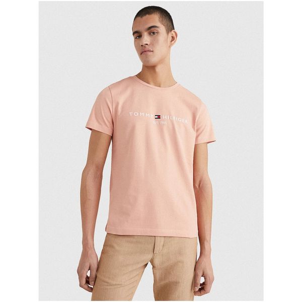 Tommy Hilfiger Pink Men's T-Shirt Tommy Hilfiger - Men