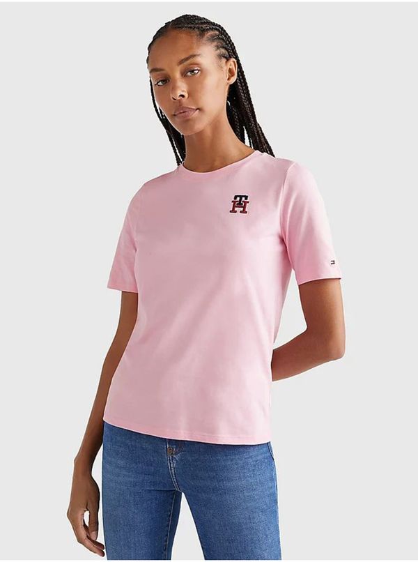 Tommy Hilfiger Pink Women's T-Shirt Tommy Hilfiger - Women