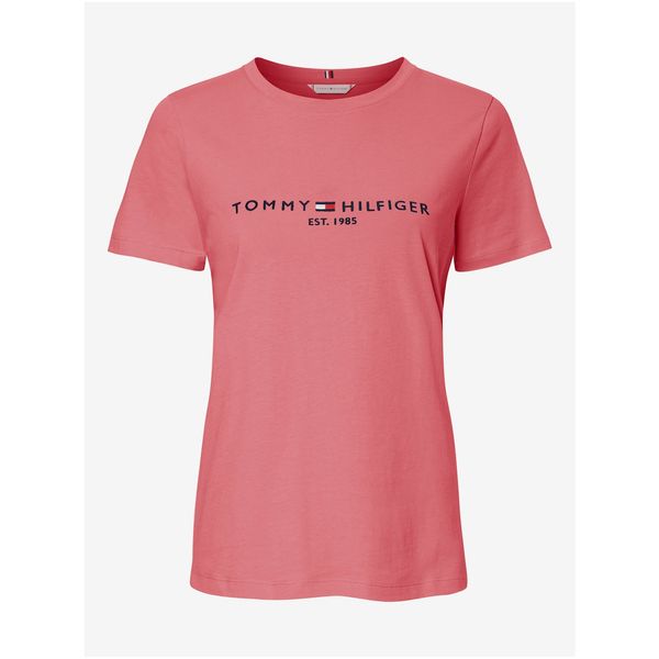 Tommy Hilfiger Pink Women's T-Shirt Tommy Hilfiger - Women