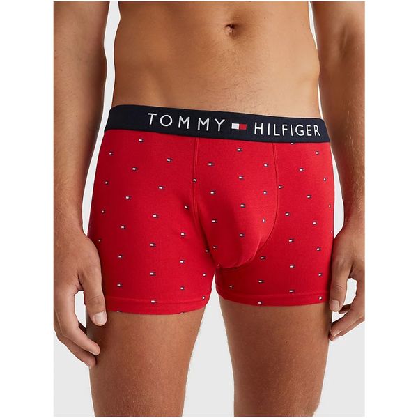 Tommy Hilfiger Red Men's Patterned Boxers Tommy Hilfiger - Men
