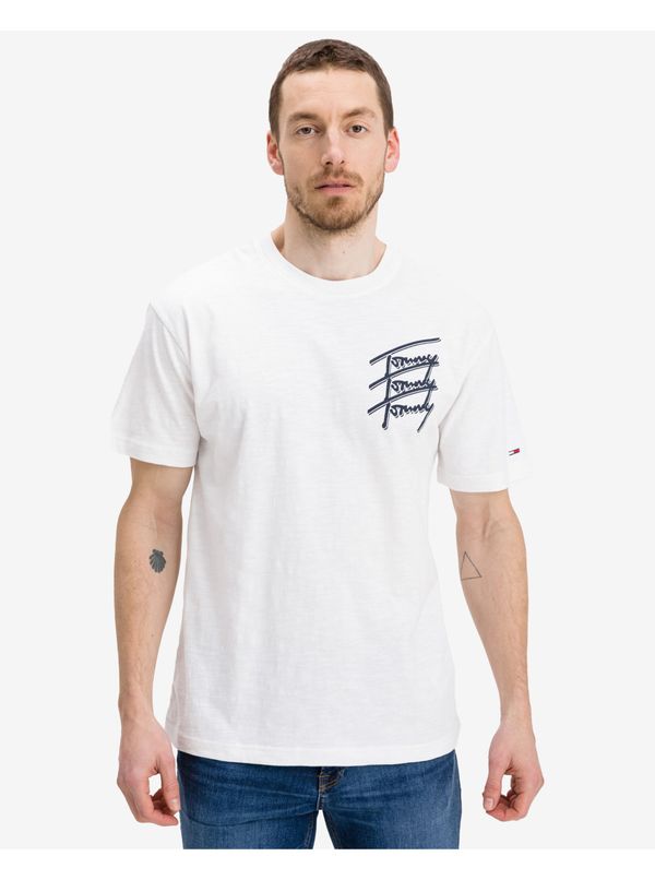 Tommy Hilfiger Repeat Script T-shirt Tommy Jeans - Men