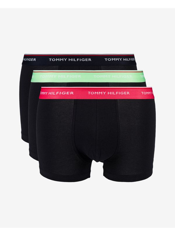 Tommy Hilfiger Set of three men's boxer shorts in black Tommy Hilfiger Underwear - Men