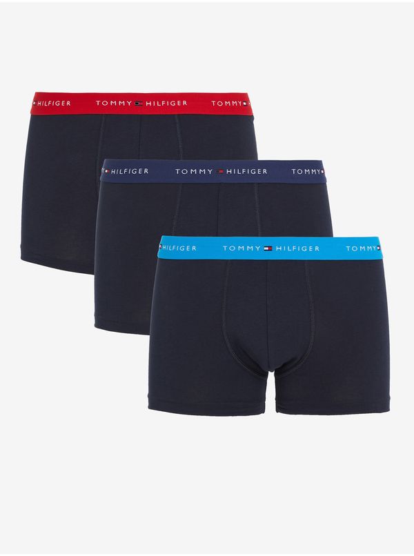 Tommy Hilfiger Set of three men's boxer shorts in dark blue Tommy Hilfiger Underw - Men