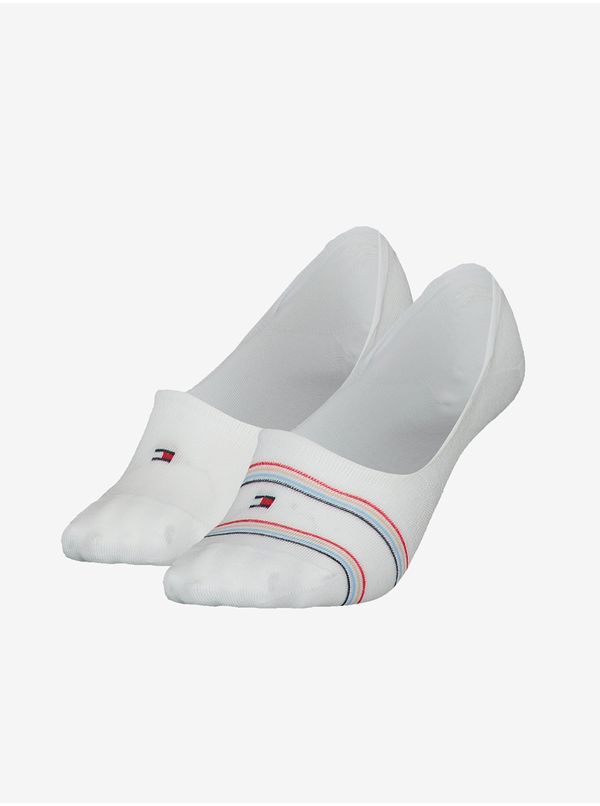 Tommy Hilfiger Set of two pairs of women's socks in white Tommy Hilfiger - Women