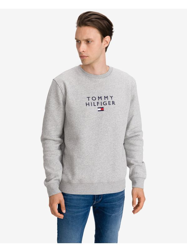 Tommy Hilfiger Stacked Flag Sweatshirt Tommy Hilfiger - Mens