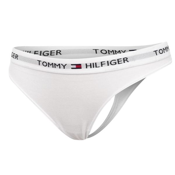 Tommy Hilfiger Tommy Hilfiger Białe stringi Iconic Basic