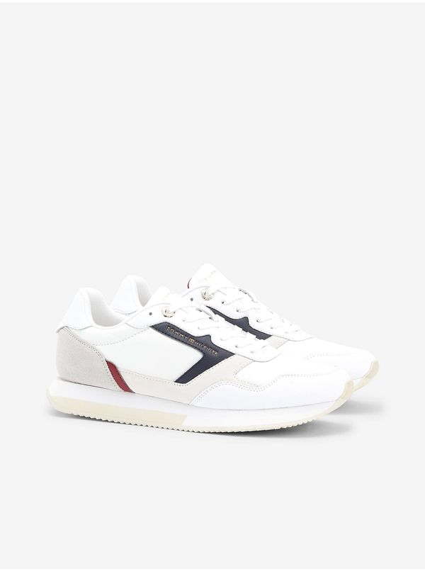 Tommy Hilfiger Tommy Hilfiger Essential Runner White Women's Leather Sneakers - Women