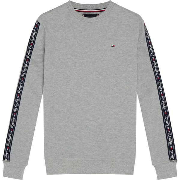 Tommy Hilfiger Tommy Hilfiger Grey Men's Sweatshirt Track Top Ls Hwk Basic