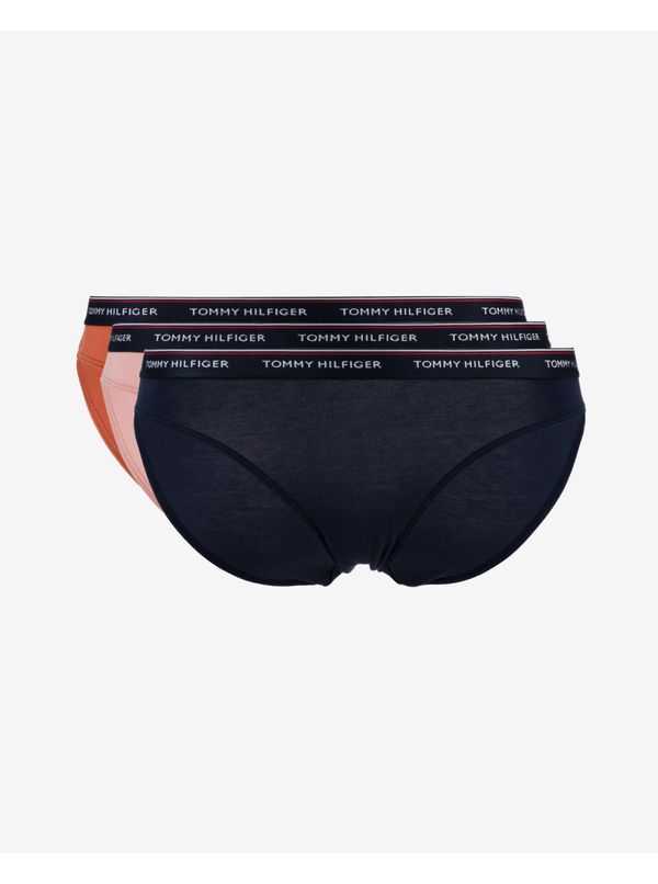 Tommy Hilfiger Tommy Hilfiger Set of three women's panties in orange, pink and black Tomm - Ladies