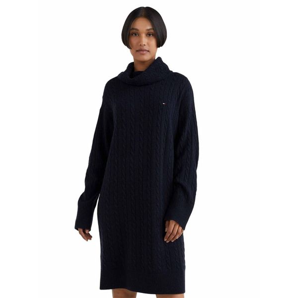 Tommy Hilfiger Tommy Hilfiger Softwool Cable Rollnk Dress
