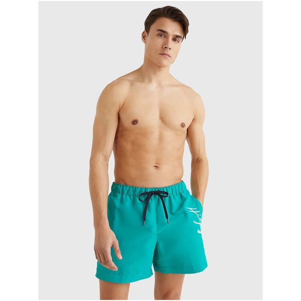 Tommy Hilfiger Turquoise Mens Swimwear Tommy Hilfiger - Mens