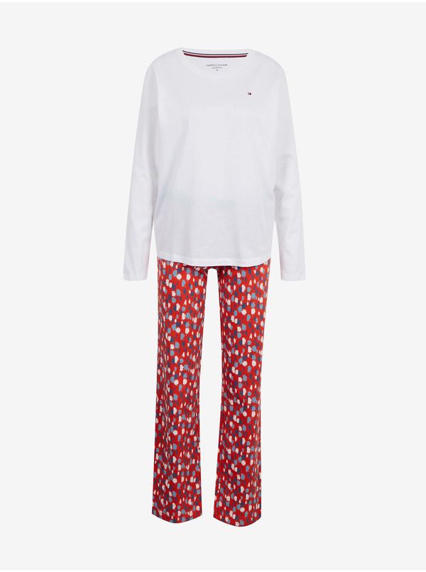 Tommy Hilfiger White-Red Patterned Pyjamas Tommy Hilfiger Underwear - Women