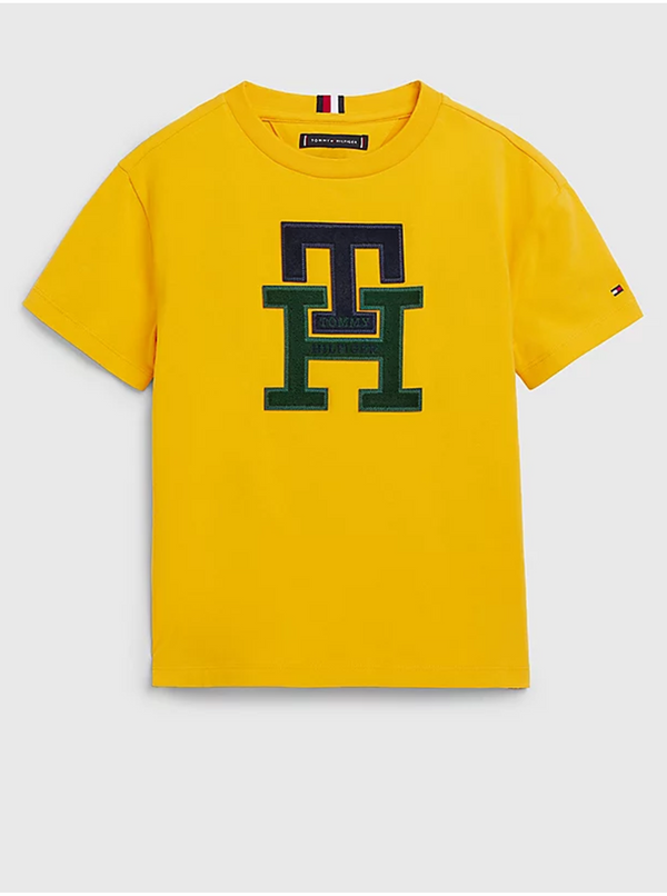 Tommy Hilfiger Yellow boys' T-shirt Tommy Hilfiger - Boys