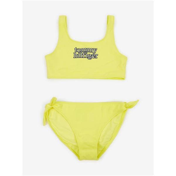 Tommy Hilfiger Yellow Girls Two Piece Swimwear Tommy Hilfiger - Girls