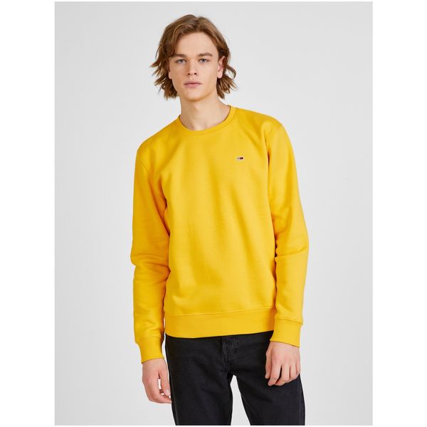 Tommy Hilfiger Yellow Men's Sweatshirt Tommy Jeans - Men