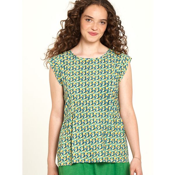Tranquillo Green Patterned Blouse Tranquillo - Women