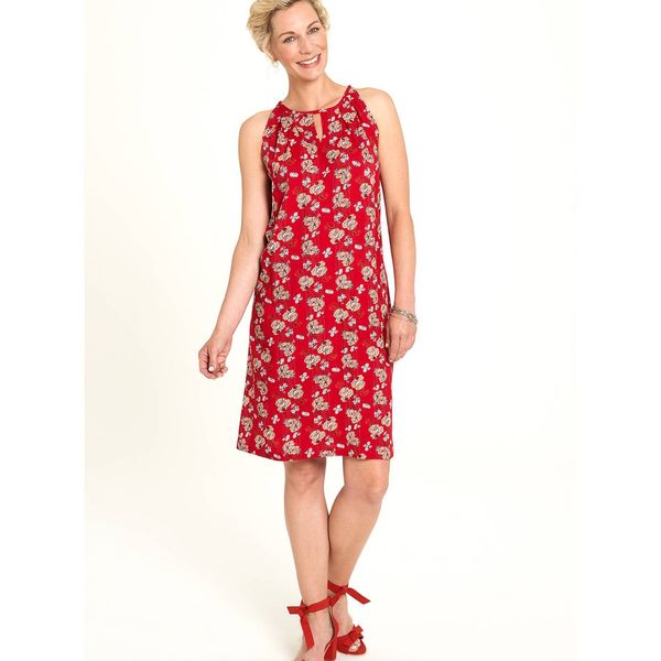 Tranquillo Red Floral Dress Tranquillo - Women