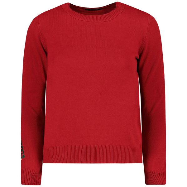 Trendyol Bluza ze swetrem Trendyol Red Knitwear