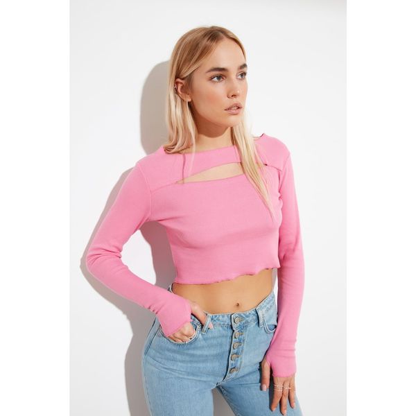 Trendyol Bluzka damska Trendyol Crop