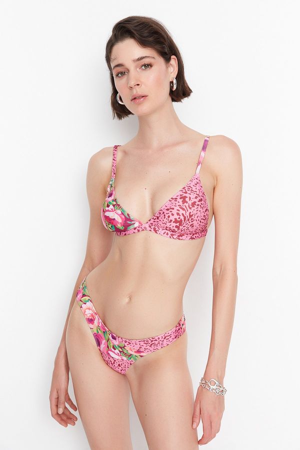 Trendyol Dolna część bikini Trendyol Floral patterned