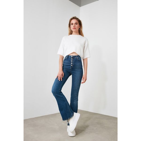 Trendyol Jeansy damskie Trendyol Flare Jeans