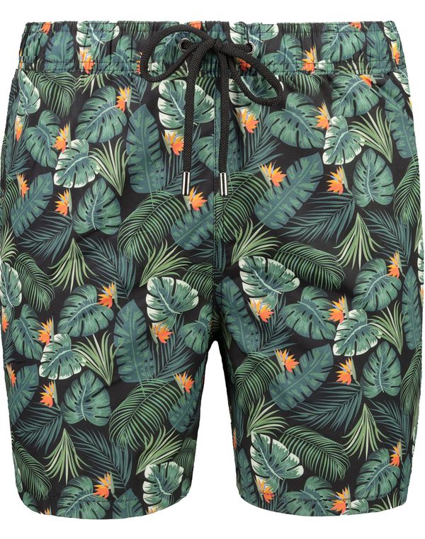 Trendyol Kąpielówki męskie Trendyol Tropical Print