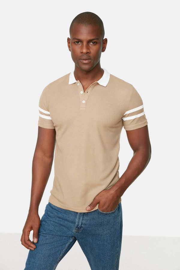 Trendyol Męska koszulka polo Trendyol Slim Fit