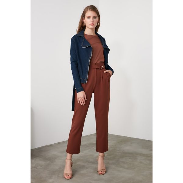 Trendyol Spodnie damskie Trendyol Stud Pants