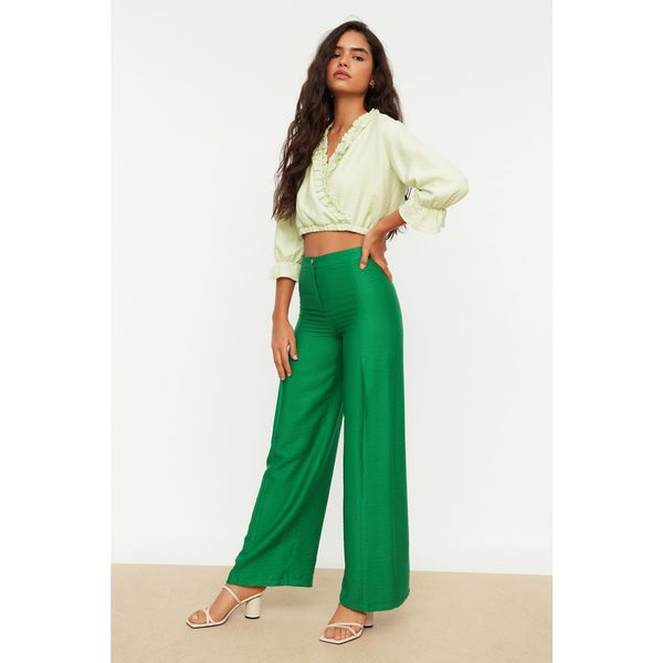 Trendyol Spodnie damskie Trendyol Wide leg