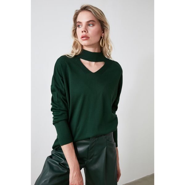 Trendyol Sweter damski Trendyol Choker Collar