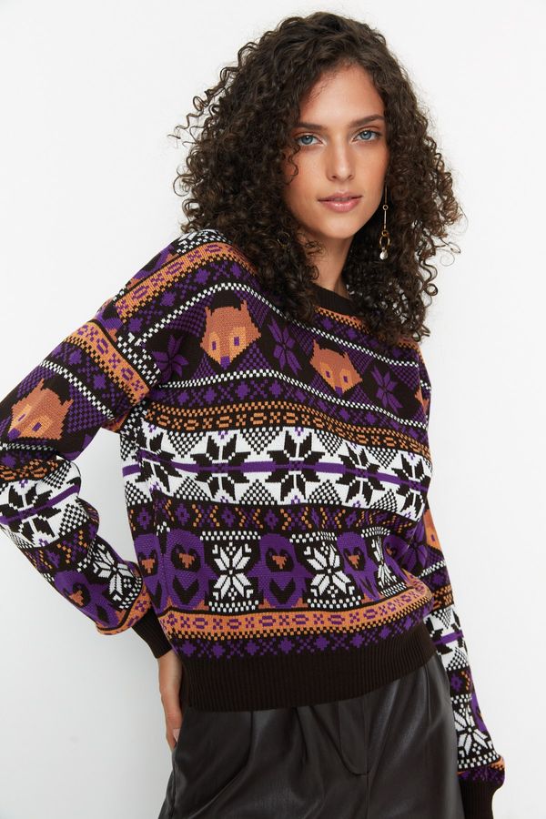 Trendyol Sweter damski Trendyol Patterned