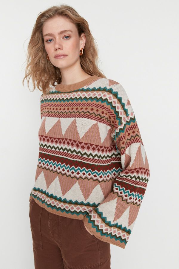 Trendyol Sweter damski Trendyol Patterned