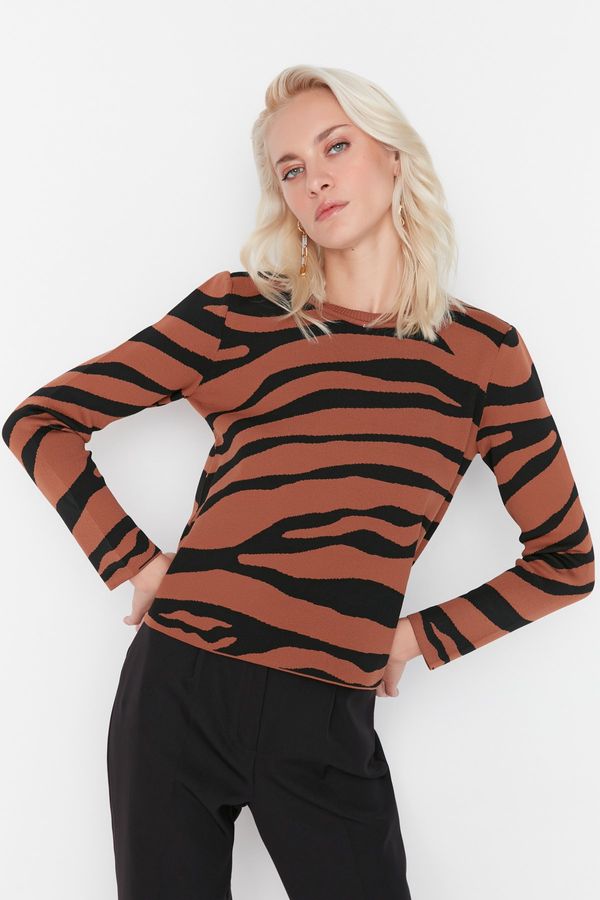 Trendyol Sweter damski Trendyol Striped