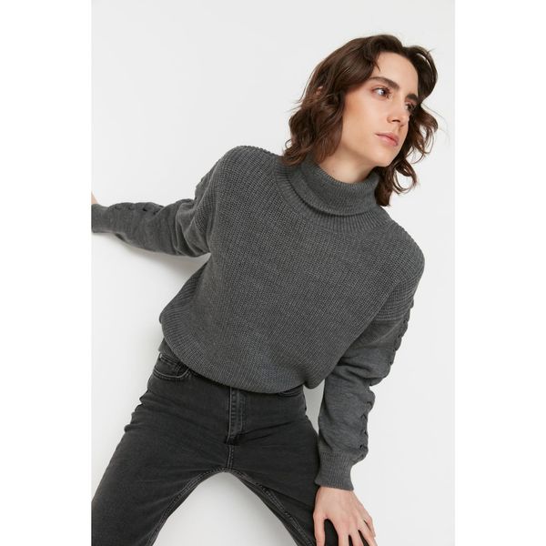 Trendyol Trendyol Anthracite Knitwear Sweater