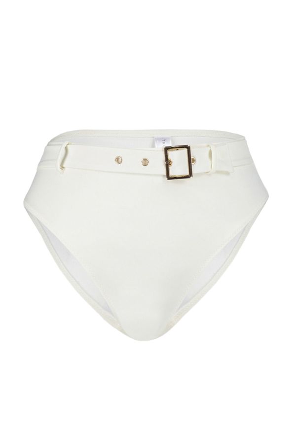 Trendyol Trendyol Bikini Bottom - Ecru - Plain