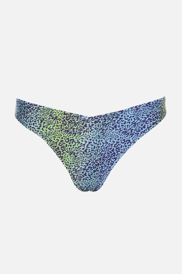 Trendyol Trendyol Bikini Bottom - Green - Animal print