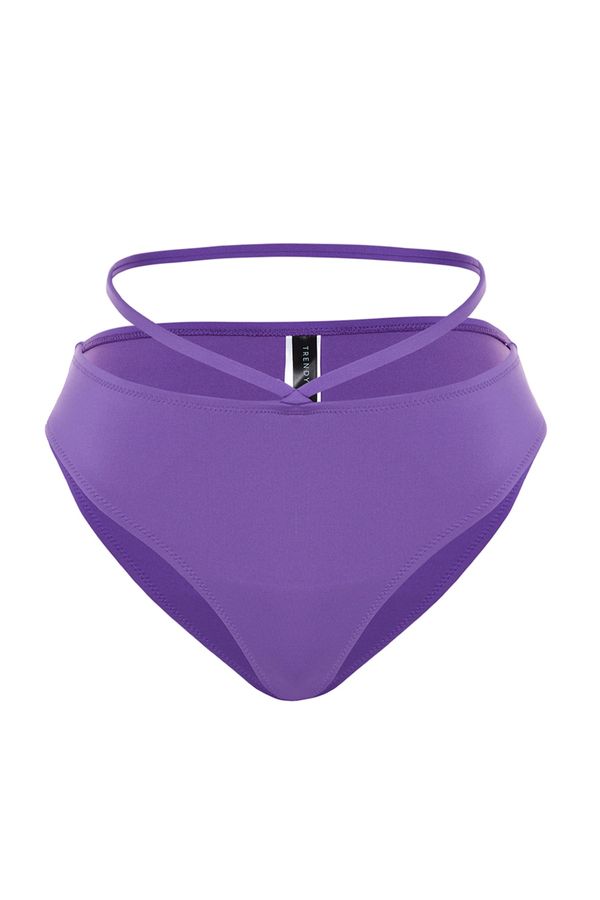 Trendyol Trendyol Bikini Bottom - Purple - Plain