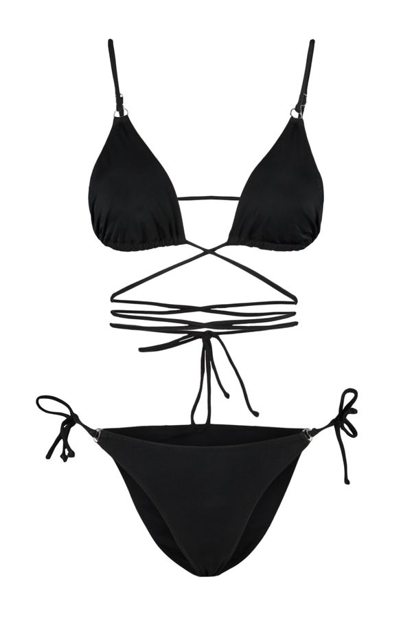 Trendyol Trendyol Bikini Set - Black - Plain