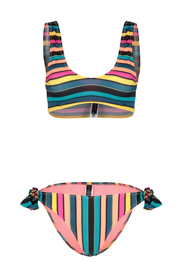 Trendyol Trendyol Bikini Set - Multi-color - Striped