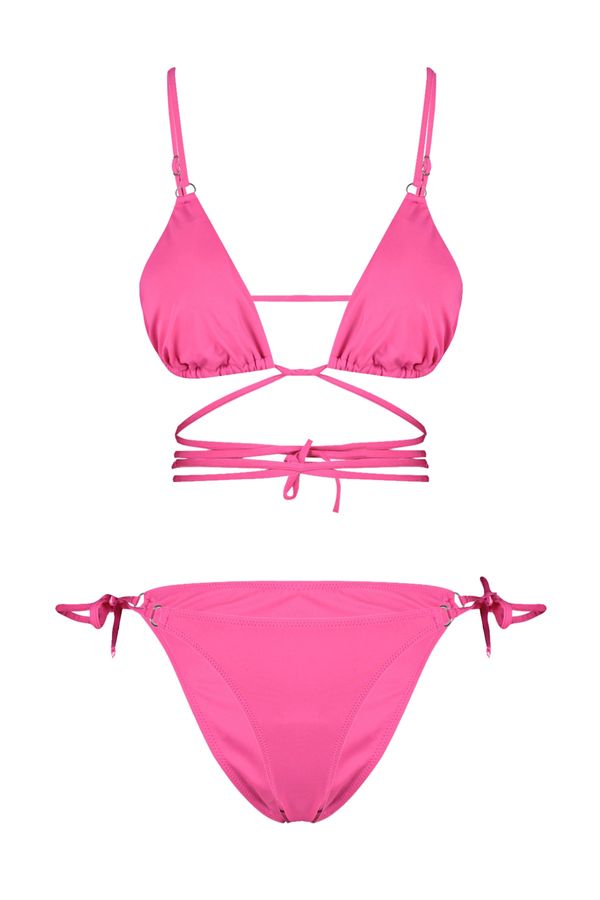 Trendyol Trendyol Bikini Set - Pink - Plain